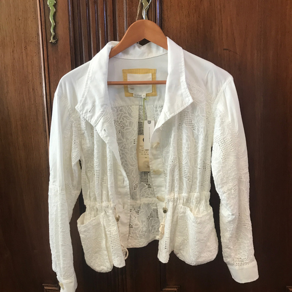 Eyelet Anorak by Anthropologie - Picture 2 of 2